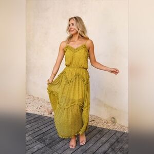 Fun Unique Animal Print Spaghetti Strap Dress